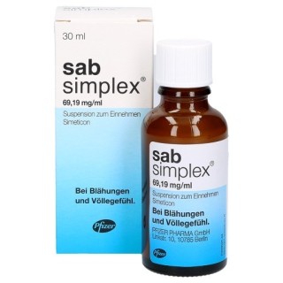 Sab Simplex Krople dla niemowląt na kolkę 30 ml