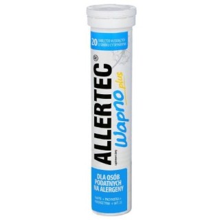 Allertec Wapno Plus 20 effervescent tablets