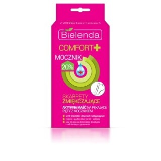 Bielenda Comfort Softening socks active Мазь від тріщин на п'ятах з сечовиною 20% 2 шт.