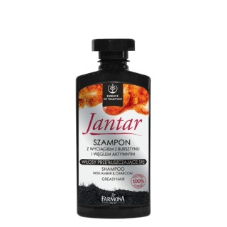 Farmona Jantar Shampoo voor vettig haar met amberextract en actieve kool 330 ml