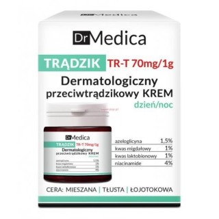 Bielenda Dr Medica Trą dzik Дерматологічний денний/нічний крем проти акне 50 мл