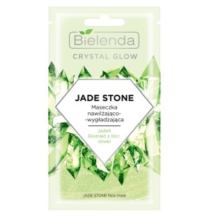 Bielenda Crystal Jade Stone Hydraterend en gladmakend gezichtsmasker 8 g