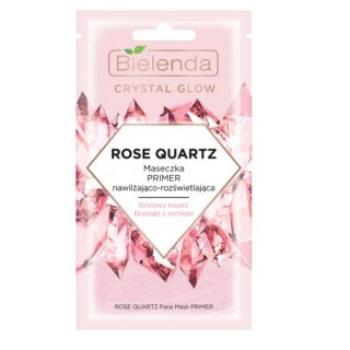 Bielenda Crystal Rose Hydraterende en verhelderende gezichtsmasker 8 Quartz