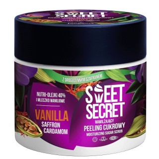 Farmona Sweet Secret Hydraterende Sugar Body peeling Vanilia met Saffraan en Kardemom 200 g