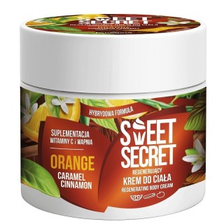 Farmona Sweet Secret Regenerating hybrid body cream Orange with Caramel and Cinnamon 200 ml