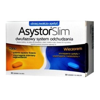 Asystor Slim two-phase slimming system 60 tablets