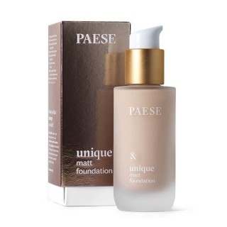 Paese Unique Matt Foundation 601N Porcelain 30 ml