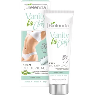 Bielenda VANITY BIO CLAYS Ontharingscrème met groene klei 100 ml