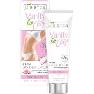 Bielenda VANITY BIO CLAYS Depilatory cream with red clay 100 ml(31-07-2025)