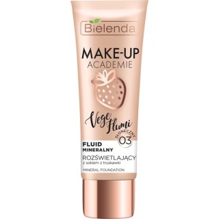 Bielenda MAKE-UP AKADEMIE VEGE FLUMI Освітлююча мінеральна основа - сонячне освітлення 30 г