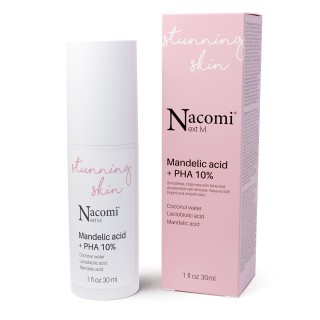 Nacomi Next Level Peelingujące Serum do twarzy z kwasem migdałowym + PHA 10 % 30 ml