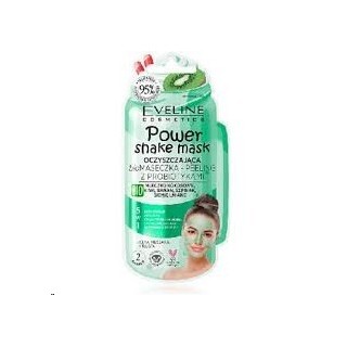 Eveline Power Shake Mask Purifying Bio Mask - peeling with probiotics 5in1 10 ml
