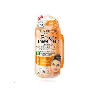 Eveline Power Shake Mask Nourishing Bio Mask - peeling with probiotics 5in1 10 ml