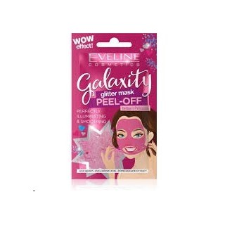 Eveline Galaxity Glitter Mask Brilliant Princess Peel-off маска для обличчя 10 мл