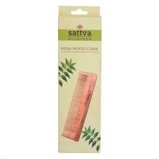 Sattva Ayurveda Neem Tree Comb Dual 19 см 1 шт