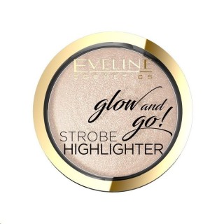 Eveline Glow and Go! Rozświetlacz do twarzy /01/ Champagne 8,5 g