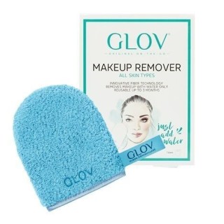Рукавичка для зняття макіяжу GLOV on-the-go Bouncy Blue 1 шт