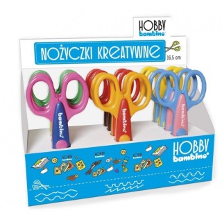 BAMBINO Creative scissors HOBBY 1 piece BAMBINO Creative scissors HOBBY 1 piece