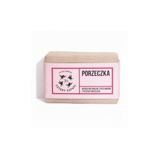 Mydlarnia Cztery Szpaki naturalne Mydło Porzeczka z Peelingiem z Pestek Porzeczki 110 g