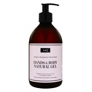 LaQ Hands & Body Sensual vegan Гель для вмивання рук і тіла для жінок 500 мл