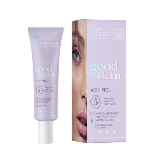 Bielenda GOOD SKIN ACID PEEL mikrozłuszczający Krem do twarzy korygująco-normalizujący 50 ml