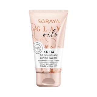 Крем для зняття макіяжу та вмивання Soraya GLAM OILS 125 мл