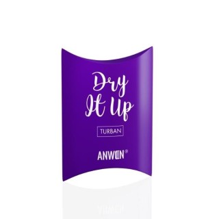 Anwen Dry It Up Purple Turban 1 piece