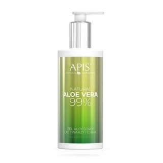 Apis Natural Aloe Vera 99% Алое гель для обличчя та тіла 300 мл