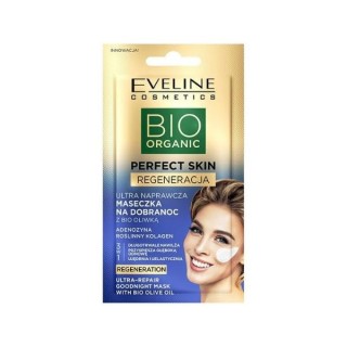 Eveline Bio Organic Perfect Skin ultra-repairing face mask for bedtime with Bio Olive 8 ml