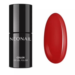 NeoNail Lakier hybrydowy Mrs Red  o kolorze malinowej czerwieni