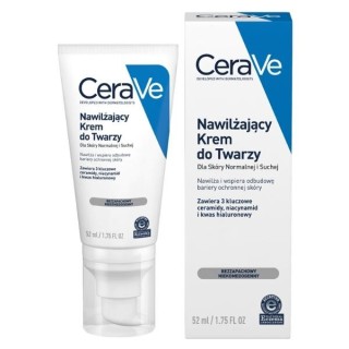 Cerave moisturizing face cream for normal to dry skin 52 ml