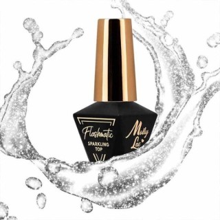 MollyLac Flasmatic Sparkling Top no Wipe 10 г