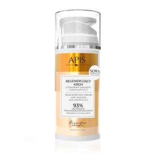 Apis Wealth of Honey regenerating Cream with royal jelly and Vitamins A, E Apis Wealth of Honey regenerating Cream with royal jelly and Vitamins A, E