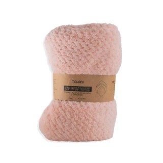 Рушник Mohani Turban з мікрофібри Pink подбає про ваше волосся