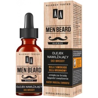 Зволожуюча олія для бороди AA Men Beard Barber