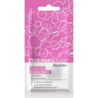 L'biotica Dermomask Bubble Mask Mask Pink Algae & Hyaluronic Acid 10 мл