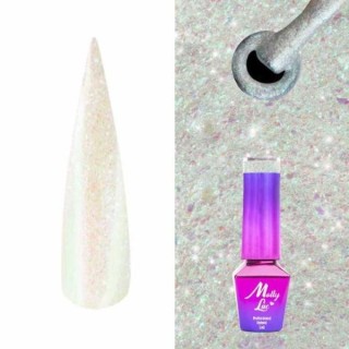 MollyLac /598/ Mermaid Whispers Hybrid Nail Polish Soul-Ty 5 ml