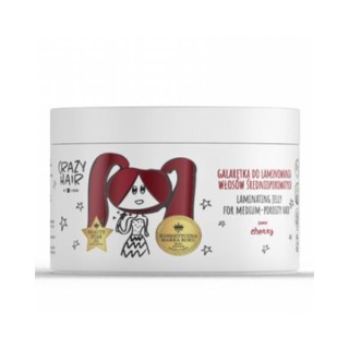 HiSkin Crazy Hair Jelly для ламінування волосся середньої пористості Cherry