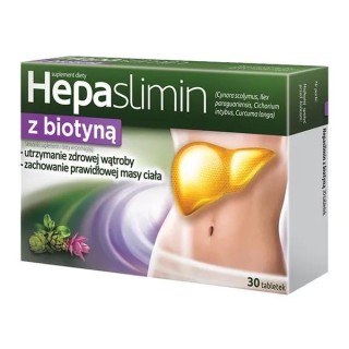 Hepaslmin з біотином 30 табл