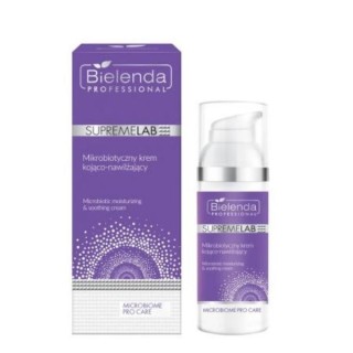 Bielenda Professional SupremeLab Microbiome Mikrobiotyczny Krem do twrzy kojąco-nawilżający