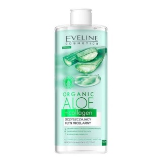 Eveline Organic Aloe + Collagen Cleansing Micellar Liquid 400 ml