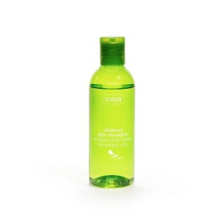 Міцелярний флюїд Ziaja Olive, очищення обличчя, демакіяж очей, 200 мл