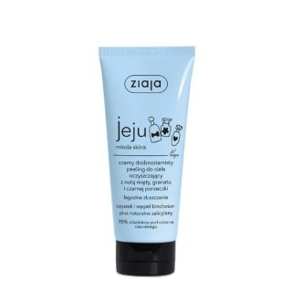 Ziaja Jeju zwarte fijnkorrelige Cleansing Body Peeling 200 ml Ziaja Jeju zwarte fijnkorrelige Cleansing Body Peeling 200 ml