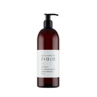 Ziaja Baltic Home Spa Fit Gel 3in1 for washing face, body and hair 500 ml