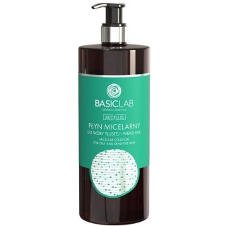 BasicLab Micellis Micellar liquid for oily and sensitive skin 500 ml