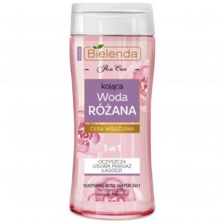Bielenda Rose Care заспокійлива Рожева вода 3в1 для чутливої шкіри 200 мл