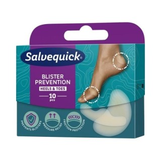 Пластирі Salvequick від пухирів і саден 10 шт