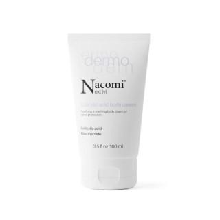 Nacomi Next Level Dermo Reinigende en verzachtende bodycrème met salicylzuur en niacinamide 100 ml Nacomi Next Level Dermo Reinigende en verzachtende bodycrème met salicylzuur en niacinamide 100 ml