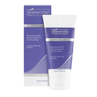 Bielenda Professional SUPREMELAB Clean Comfort creamy face wash paste with White Clay 150 g