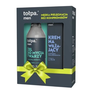 Tołpa Na Prezent Men Set: Gezichtswasgel 195 ml + Hydraterende crème 40 ml